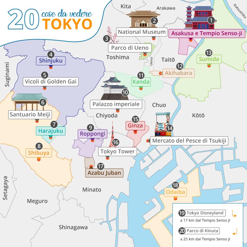 What to see in Tokyo: the 20 best attractions and things to do